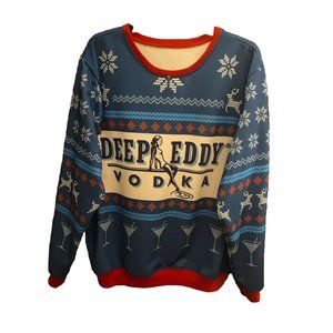 🛑SOLD🛑Deep Eddy Vodka Winter Wonderland Cocktail Martini Unisex Sweatshirt